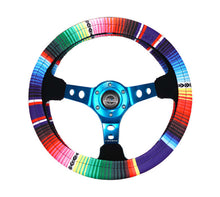 Load image into Gallery viewer, NRG Steering Wheel Cover - Mexicali Stretch Polyester w/ PrismaTag