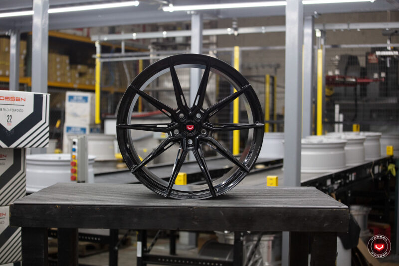 Vossen Forged Evo-2R - 20x11 - 5x120 - ET40 - GB - Gloss Black - C8 Stingray Fitment - Rear