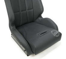 Load image into Gallery viewer, NRG Defender Water Resistant Steel Frame Susp. Seat - Purple w/ Pink Trim/Defender Logo/Side Bracket