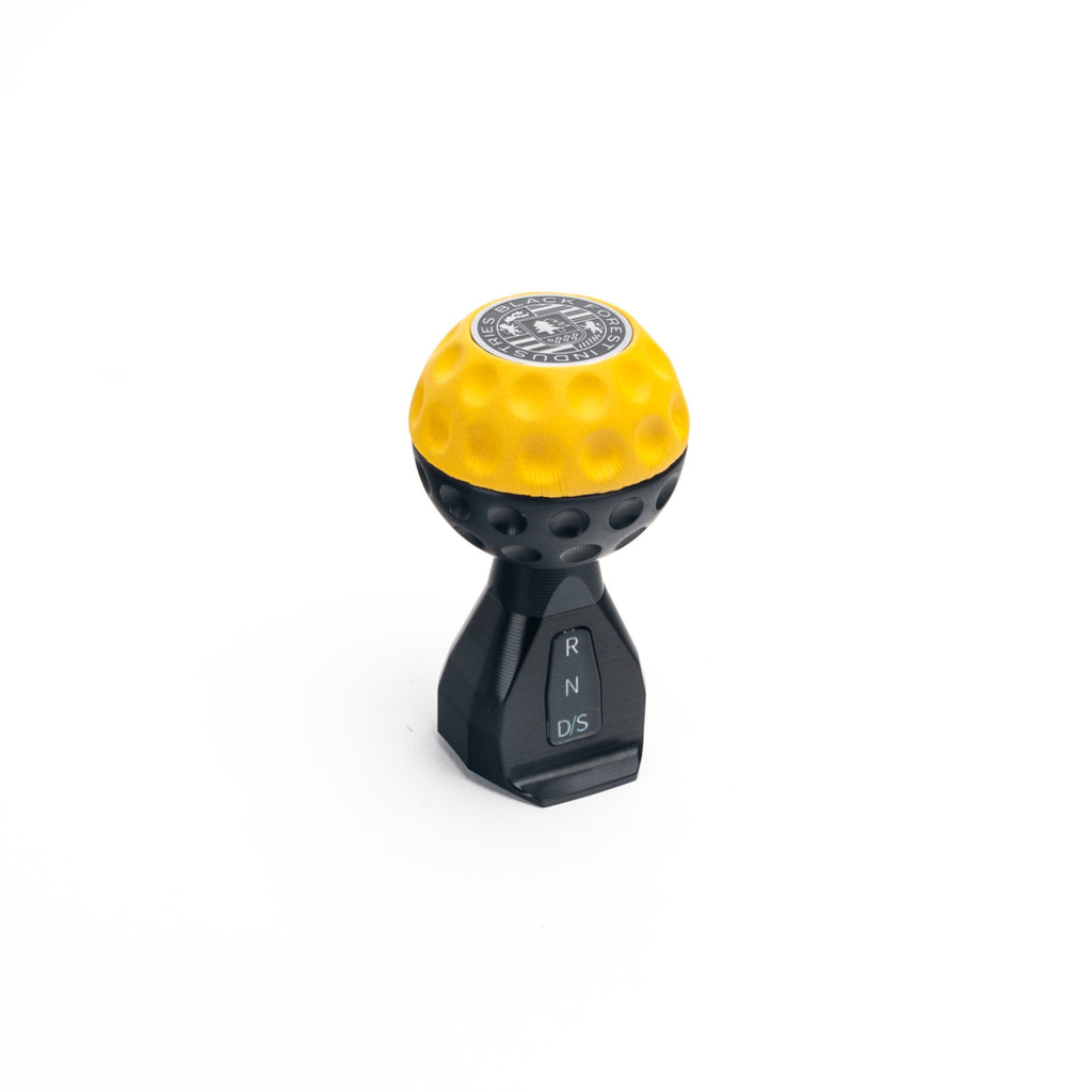 BFI Mk8 DSG Black Anodized GSB Shift Knob - Napa Leather