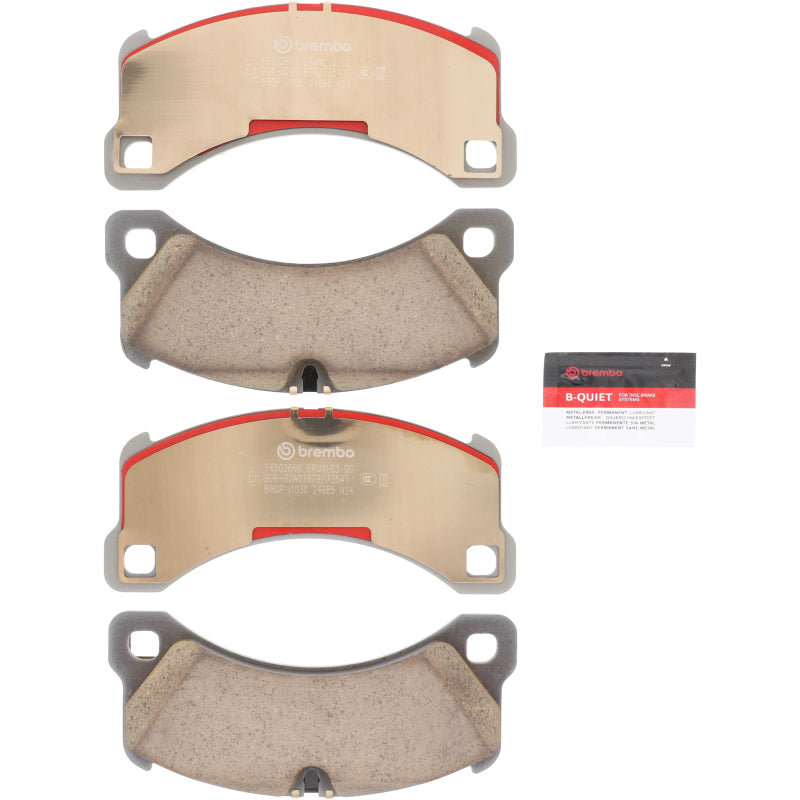 Brembo 10-18 Porsche Cayenne (92A) Xtra Ceramic Brake Pad - Front