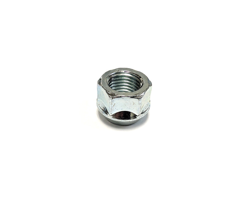 Lug Nut - M14x1.5 Cone Seat - Open Ended 19mm Hex - Zinc Coated