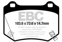Load image into Gallery viewer, EBC 2018+ Subaru WRX STI 2.5L Turbo Bluestuff Rear Brake Pads