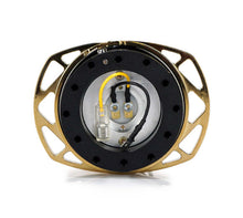 Load image into Gallery viewer, NRG Quick Release Kit Gen 257 - Black Body / Chrome Gold Cutout Ring