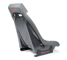 Load image into Gallery viewer, NRG GT Retro Bucket Seat -Gunmetal PVC Leather Gunmetal Stitching Multicolor Fiberglass Back Glitter