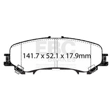 Load image into Gallery viewer, EBC 2016+ Nissan Titan 5.6L Greenstuff Rear Brake Pads