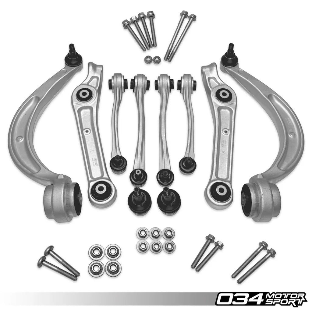 034Motorsport Density Line Control Arm Kit Upper Adjustable, B9/B9.5 Audi A4/S4/RS4, A5/S5/RS5