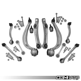 034Motorsport Density Line Full Control Arm Kit, Audi C8, D5, & 4M/4M.5 Chassis