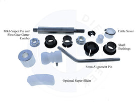 Deluxe Shifter Bushing Kit - 2008+ VW Mk5, Mk6 Audi 8P, 8J Vehicles