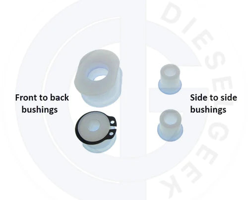 Dieselgeek 02A Shift Cable End Bushing Set - VW Mk3, Mk4, Corrado, B3/B4 Passat