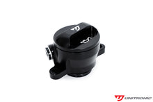 Load image into Gallery viewer, Unitronic Low Profile Oil Fill Neck for Audi 2.5TFSI - Black Anodized