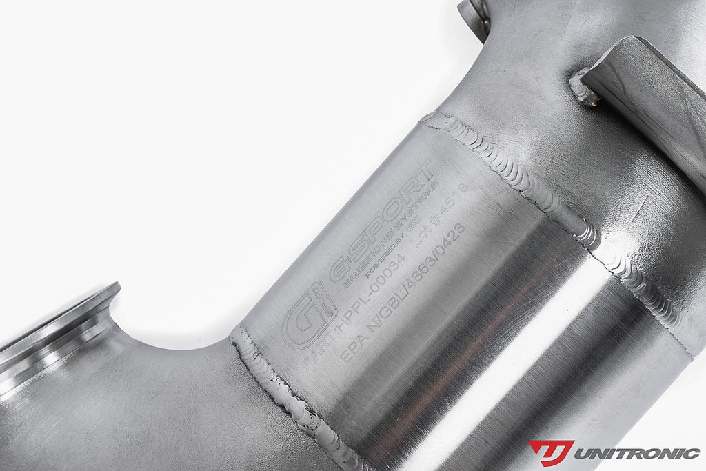 UNITRONIC PERFORMANCE DOWNPIPE FOR 2.0TSI EA888 EVO4 FWD