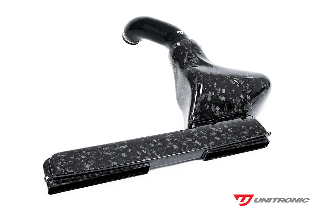 UNITRONIC FORGED CARBON FIBER INTAKE SYSTEM WITH AIR DUCT FOR MK8 GTI 2.0TSI EVO4