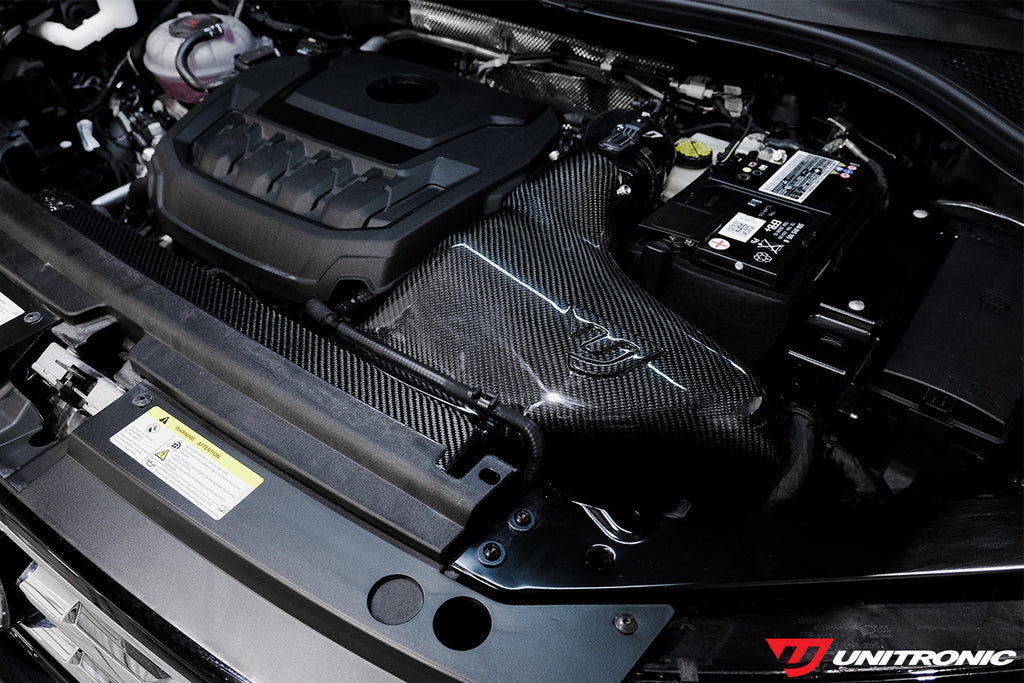 UNITRONIC CARBON FIBER INTAKE SYSTEM WITH AIR DUCT FOR TIGUAN MK2 GEN3B