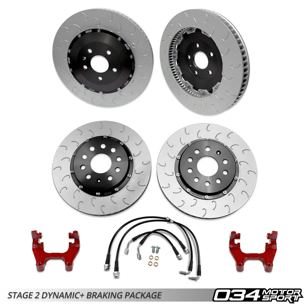 034Motorsport Dynamic+ Braking Packages, 8V.5 Audi RS3 2.5 TFSI EVO