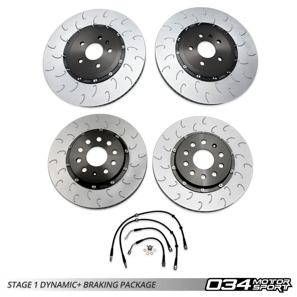 034Motorsport Dynamic+ Braking Packages, 8Y Audi RS3 2.5 TFSI EVO