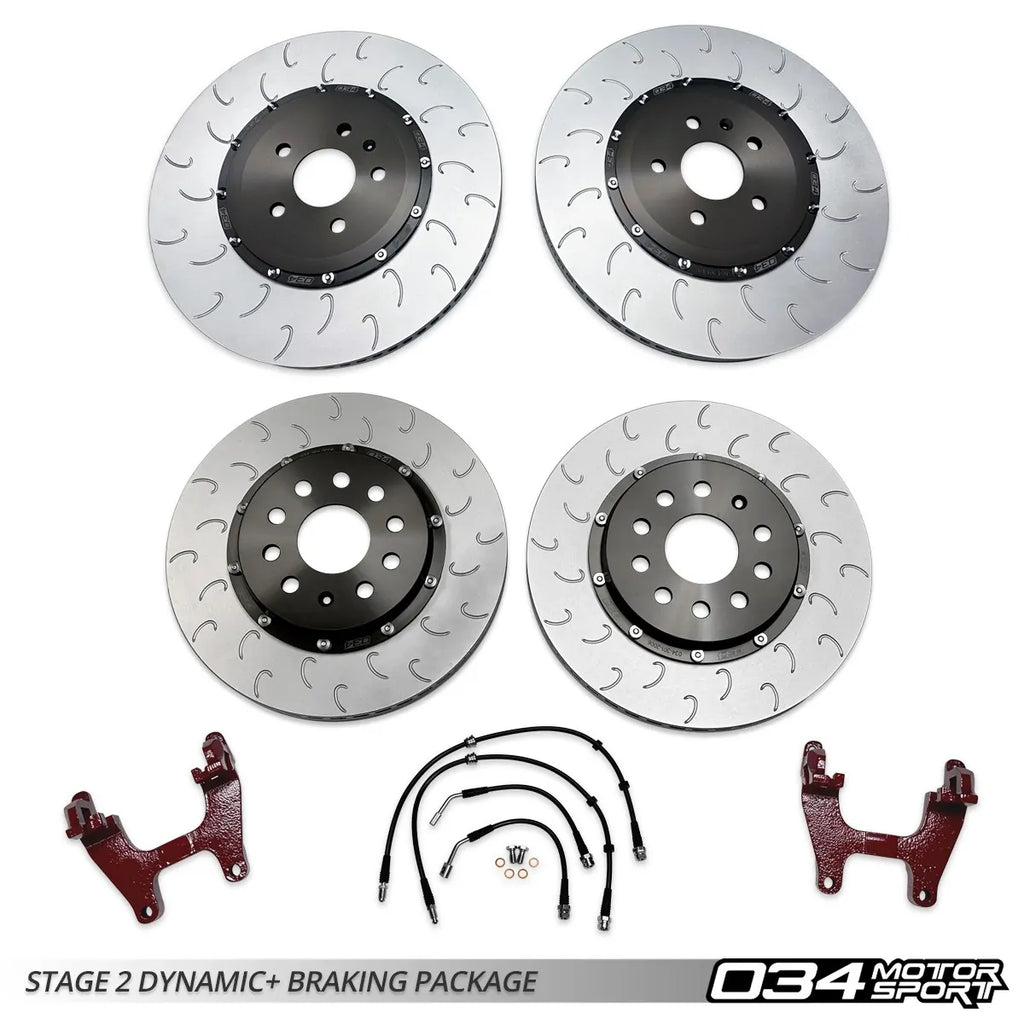 034Motorsport Dynamic+ Braking Packages, 8Y Audi RS3 2.5 TFSI EVO