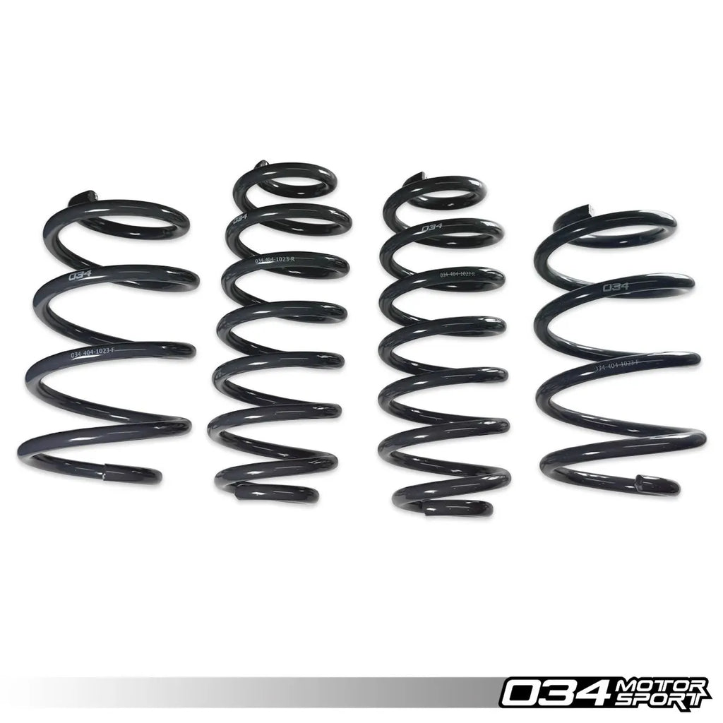 034Motorsport Dynamic+ Lowering Springs for 8P Audi A3 2.0T