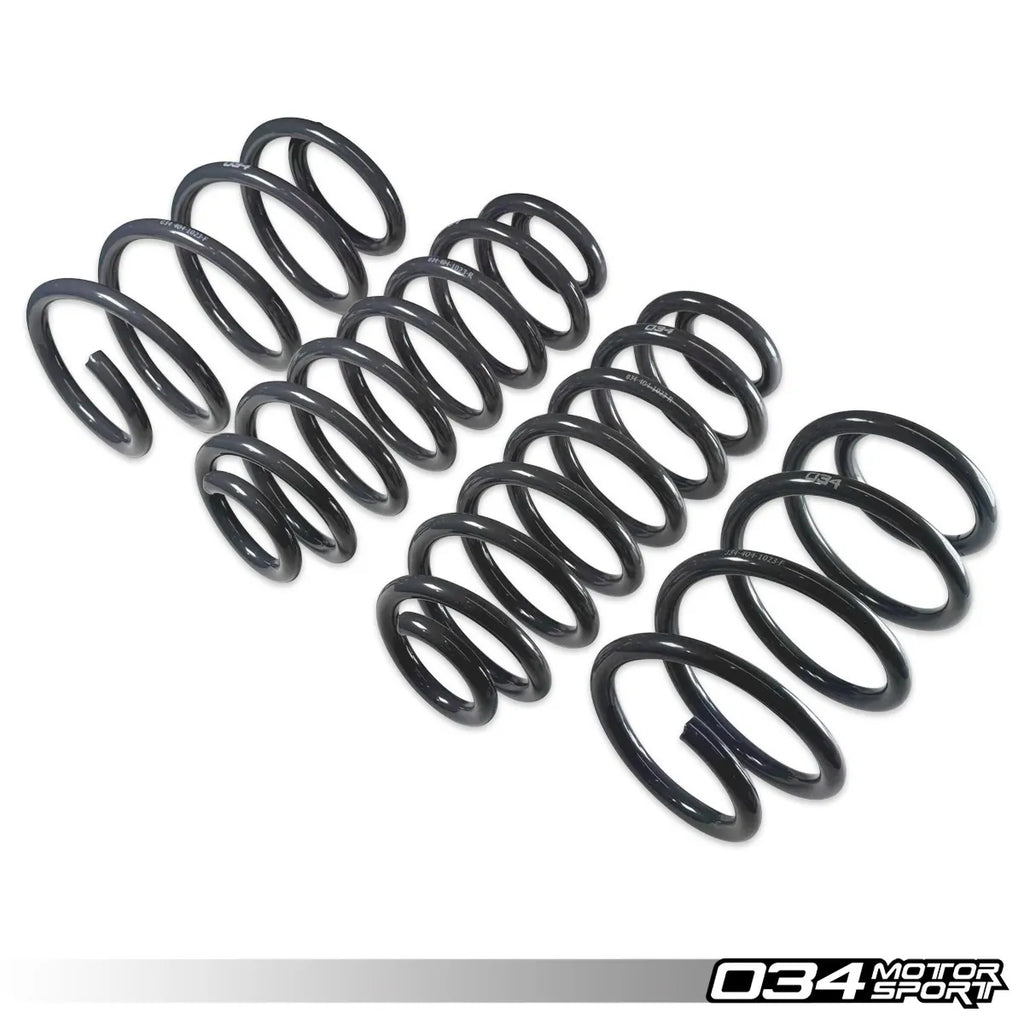 034Motorsport Dynamic+ Lowering Springs for 8P Audi A3 2.0T