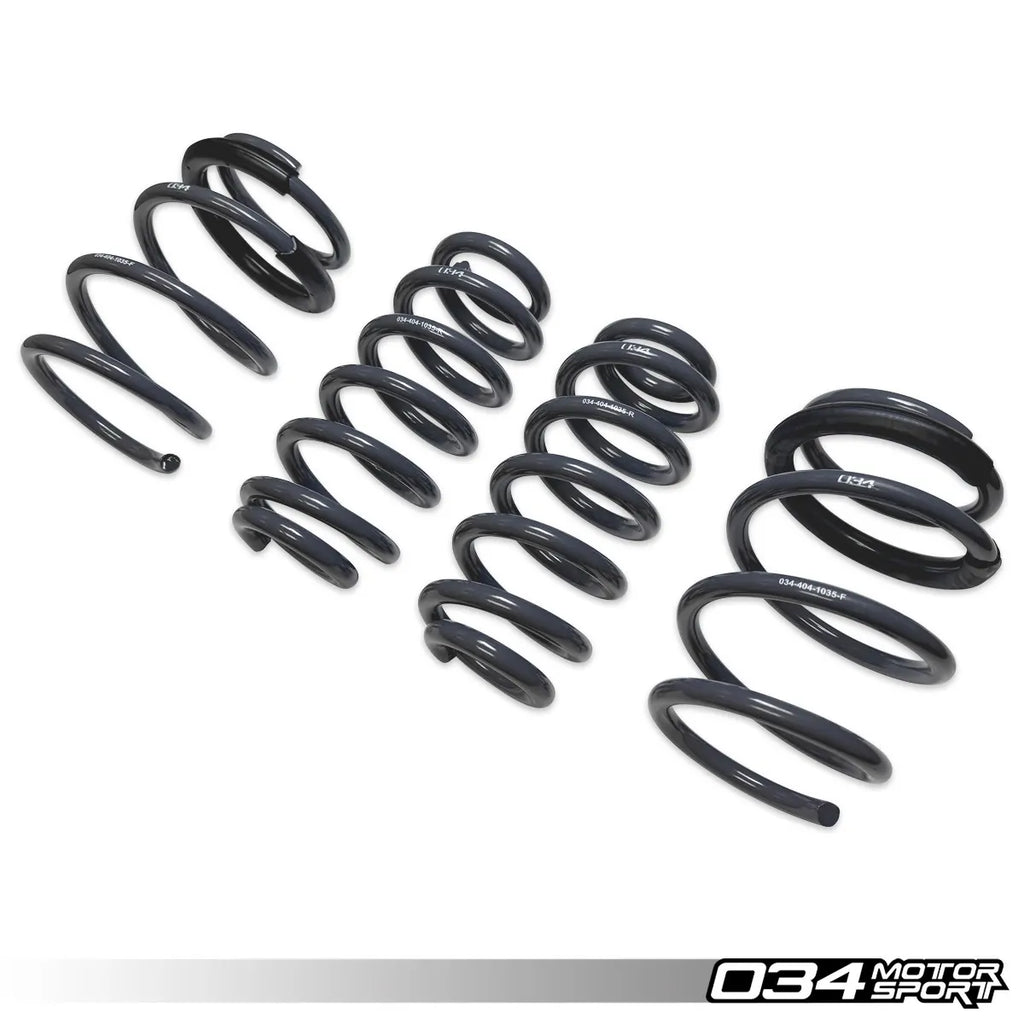 034Motorsport Dynamic+ Lowering Springs For Audi 8Y RS3
