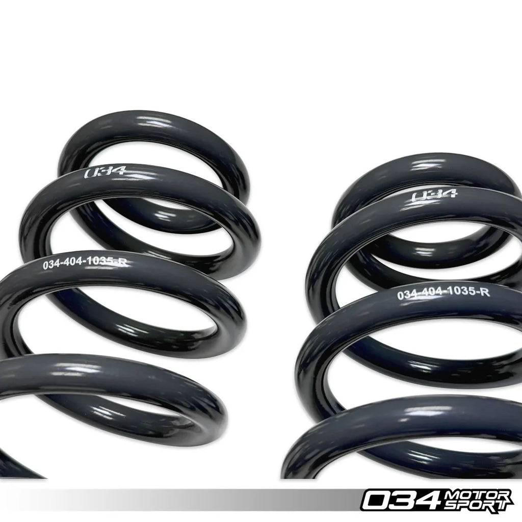 034Motorsport Dynamic+ Lowering Springs For Audi 8Y RS3