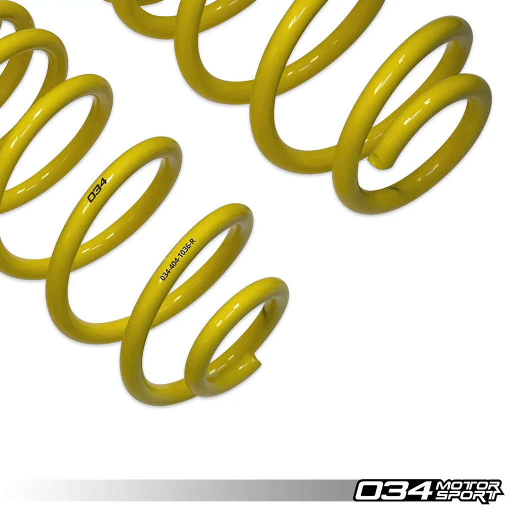 034Motorsport Dynamic+ Lowering Springs For 95B Porsche Macan