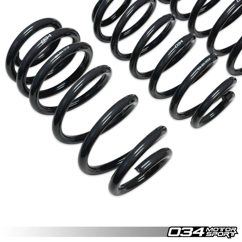 034Motorsport Dynamic+ Lowering Springs for B8/B8.5 Audi A5/S5