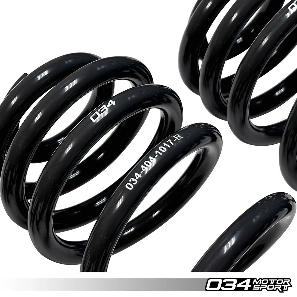 034Motorsport Dynamic+ Lowering Springs for B9/B9.5 Audi RS5