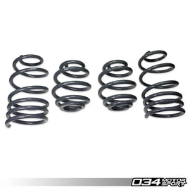 034Motorsport Dynamic+ Lowering Springs for MK4 Volkswagen R32