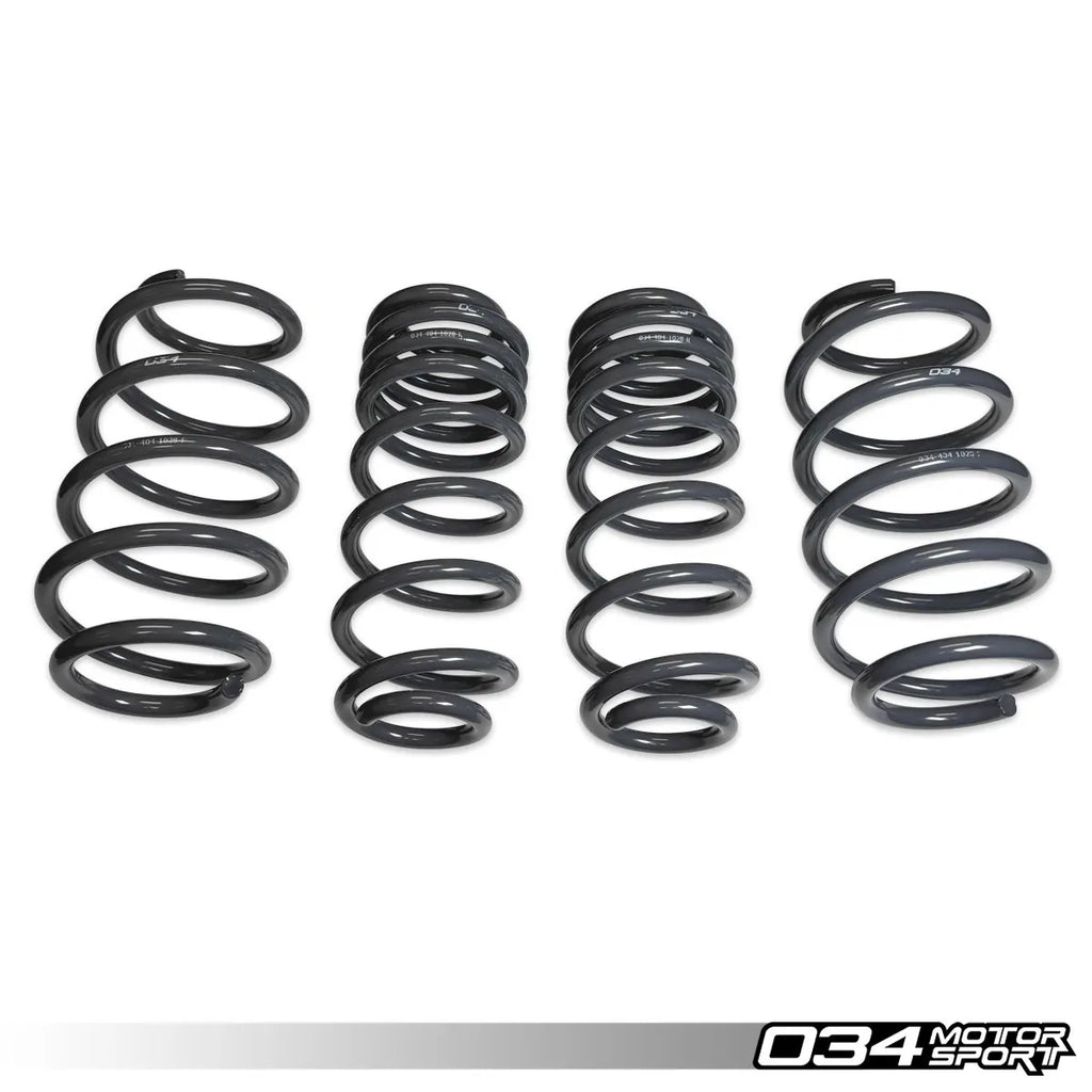 034Motorsport Dynamic+ Lowering Springs for MK5 Volkswagen GTI 2.0T