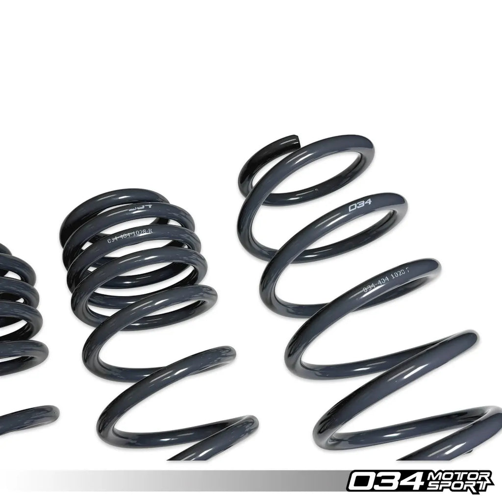 034Motorsport Dynamic+ Lowering Springs for MK5 Volkswagen GTI 2.0T