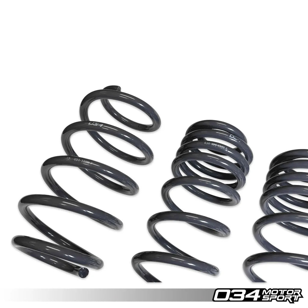 034Motorsport Dynamic+ Lowering Springs for MK5 Volkswagen GTI 2.0T