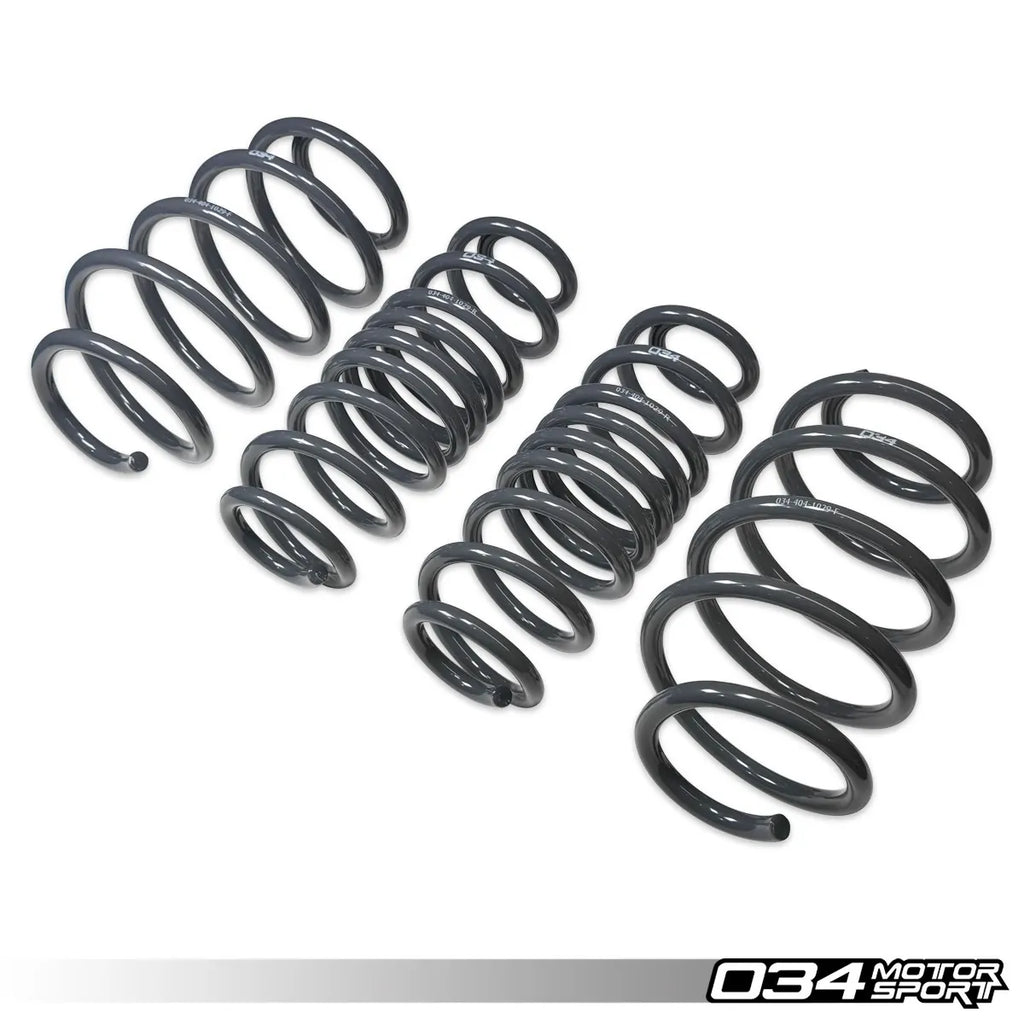 034Motorsport Dynamic+ Lowering Springs for Mk5 Volkswagen R32