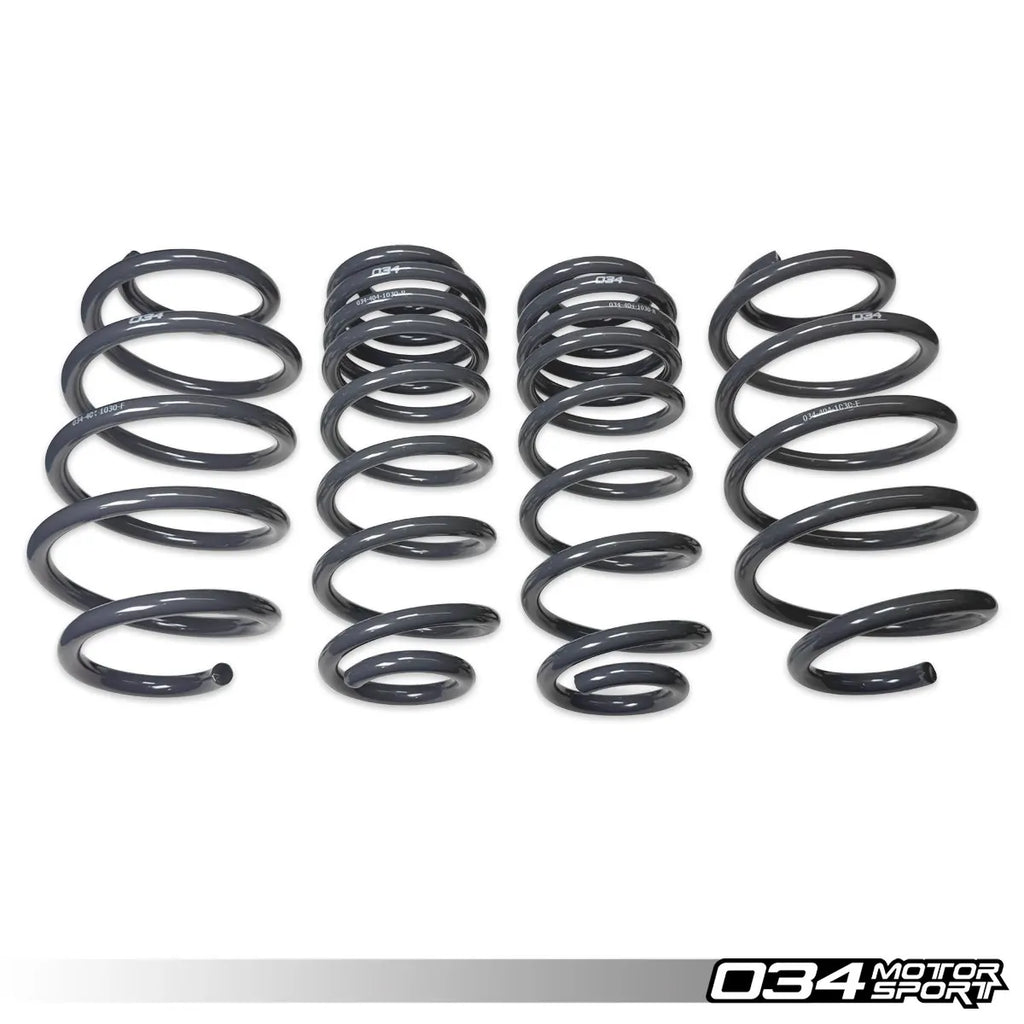 034Motorsport Dynamic+ Lowering Springs for MK6 Volkswagen GTI 2.0T