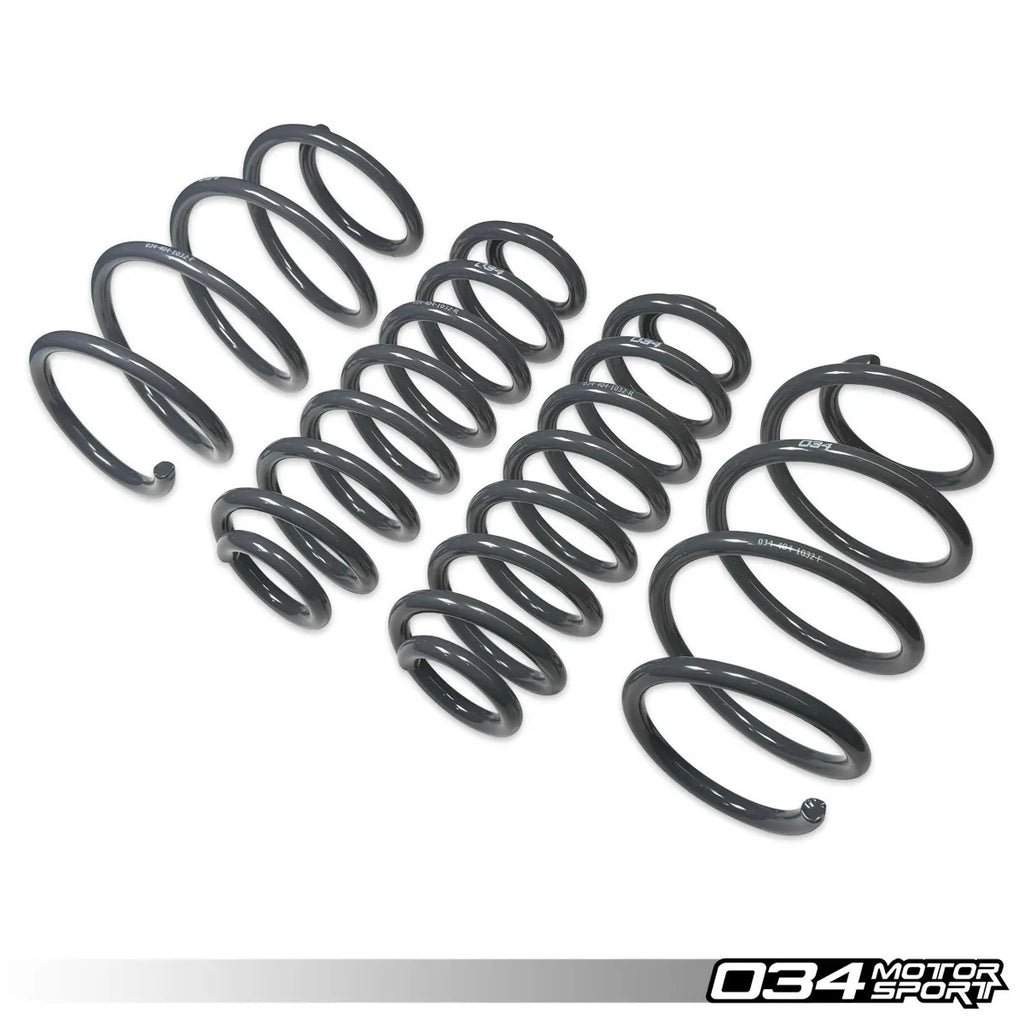 034Motorsport Dynamic+ Lowering Springs for MK7 Volkswagen E-Golf