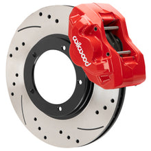Load image into Gallery viewer, Wilwood 75-83 Porsche 911 D45 11.10in. Front Brake Kit w/ Flex Lines - Drilled Rotors (Red)