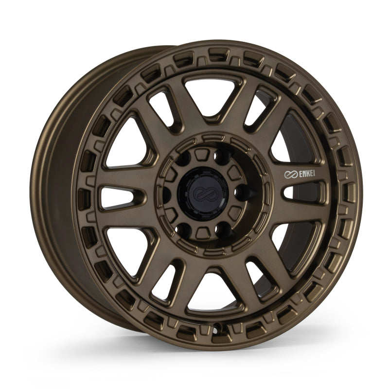 Enkei Trail-Tracker 17x8.5 / 6x139.7 BP / ET20 / 106.1mm Bore - Matte Bronze Wheel