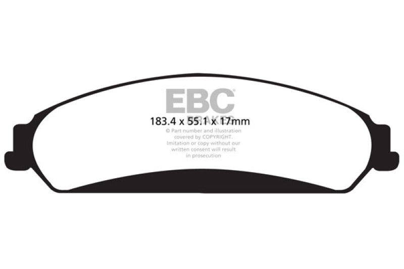 EBC 2011+ Chrysler 300C Ultimax Front Brake Pads