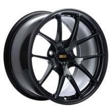 Load image into Gallery viewer, BBS RI-A 18x9.5 5x120 ET40 PFS Metallic Black Subtle Blue Flake Wheel -82mm PFS/Clip Req