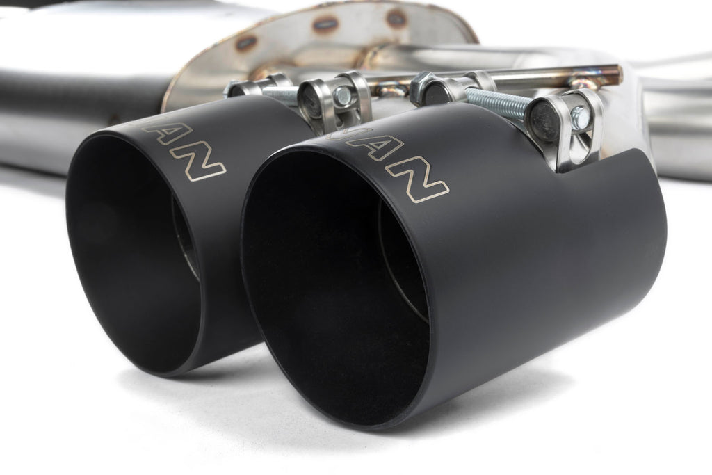 Dinan Valved Cat-Back Exhaust - Black Tips - 2018-2025 BMW X3 M40i / X4 M40i