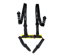 Load image into Gallery viewer, NRG 4 Point Seat Belt Harness / Buckle Lock- Black