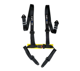 NRG 4 Point Seat Belt Harness / Buckle Lock- Black