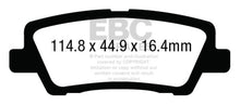 Load image into Gallery viewer, EBC 12+ Cadillac ATS 2.0 Turbo Ultimax2 Rear Brake Pads