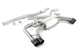 Dinan Valved Cat-Back Exhaust - Black Tips - 2018-2025 BMW X3 M40i / X4 M40i