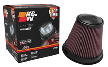 Load image into Gallery viewer, K&amp;N Universal Air Filter 4in Flg 8-1/2in B 5in T 8in H Gen 3