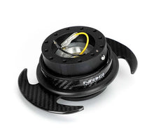 Load image into Gallery viewer, NRG Quick Release Kit Gen 3.0 - Black Body / Carbon Fiber Ring w/ Carbon Fiber Handles