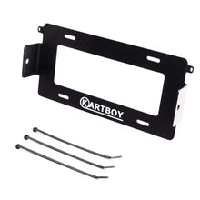 Load image into Gallery viewer, Kartboy Subaru License Plate Light Mount - Black