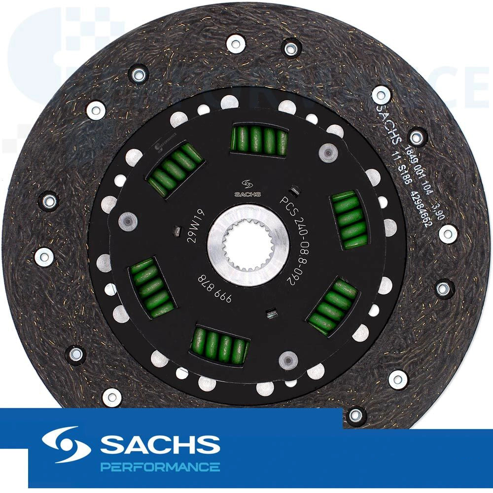 Sachs Performance Clutch & Single Mass Flywheel Kit - VW Mk8, Mk7, Mk7.5 GTI, GLI, Golf R, Golf Sportwagen 4Motion, Alltrack