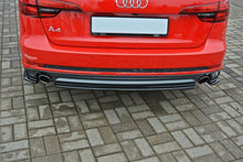 Load image into Gallery viewer, MAXTON DESIGN CENTRAL REAR SPLITTER AUDI A4 B9 S-LINE