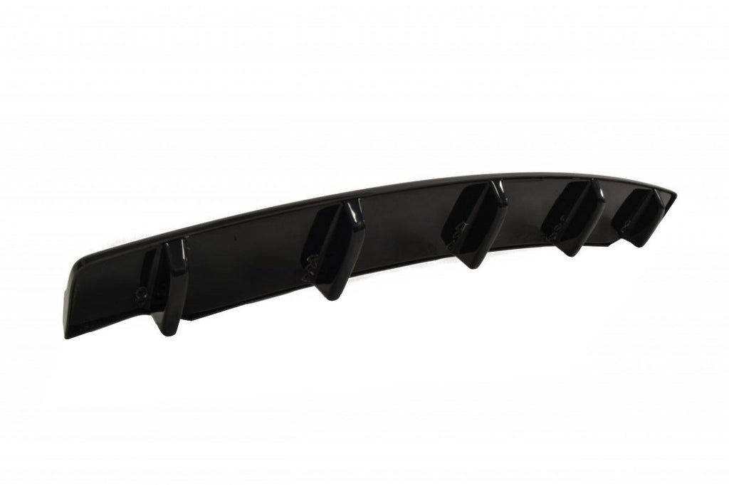 MAXTON DESIGN CENTRAL REAR SPLITTER BMW 5 F11 M-PACK (FITS TWO SINGLE EXHAUST ENDS)